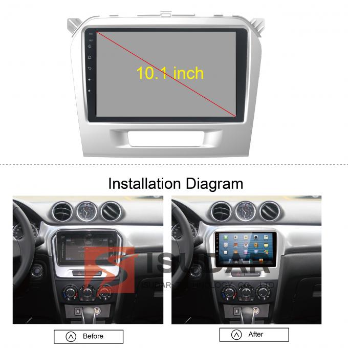 ViererkabelKernAndroid 7.1.2 Suzuki Grand Vitara Dvd GpsSystem, in